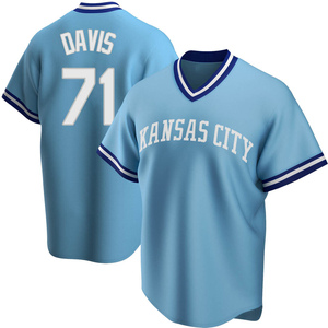 Men's Kansas City Royals #17 Wade Davis Cream New Cool Base Jersey on sale,for  Cheap,wholesale from China